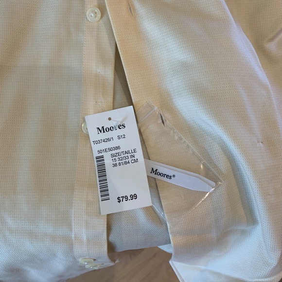 Moore's Long Sleeve Button Up Dress Shirt - Picture 5 of 5
